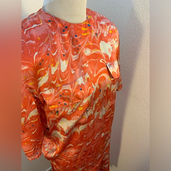 🌹New Listing🌹EUC Vintage 80s Il Baco Da Seta Silk Blouse & Skirt - Rome, Italy - Picture 6 of 7